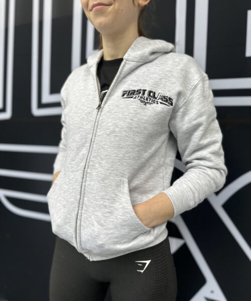 Grey Zip Up (Youth)