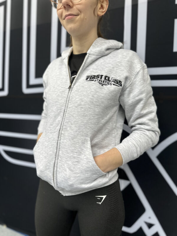 Grey Zip Up (Youth)